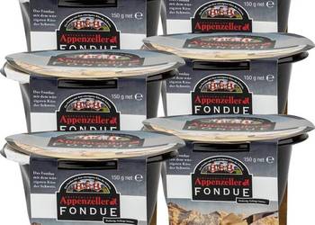 Mini przekąska do fondue serowego 6x150g x 3  szwajcarski przysmak