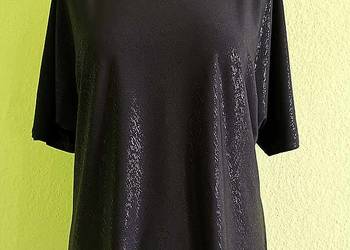 Bluzka -czarna kimono - rozmiar 42 biust 104 cm