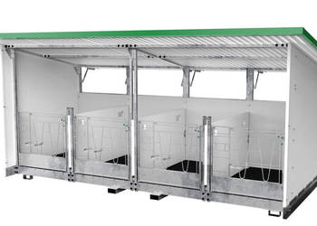 Flex 4L hybrydowy domek dla cieląt budka dla cieląt iglo CalfOTel