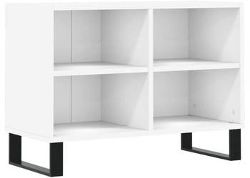Szafka pod TV biała 695x30x50 cm materiał drewnopochodny WM-826972
