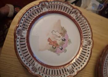 Talerzyki deserowe  porcelana