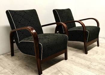 fotel fotele art deco vintage lata 50-te design