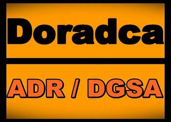 Doradca ADR DGSA RID IMDG sprawozdania roczne mat. Słupsk