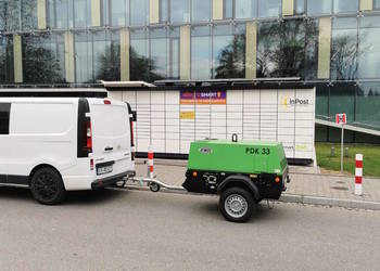 Sprężarka Śrubowa  kompresor spalinowy ATMOS Nowa 5 m3