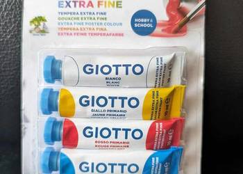 Farby tempery Giotto 5 sztuk