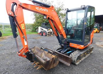 Mini koparka Kubota Kx027-4 waga 2,7 3 łyżki+szybkozłącze