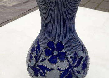Wazon kamionka Gres de la Roche vintage Jules Jacquemart sygnowany