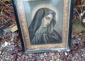 Świety obraz oleodruk.