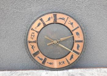 Q23 Zegar ścienny Kienzle znaki zodiaku W276 Ato sprawny