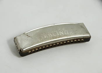 Stara harmonijka ustna M. Hohner Unsere Lieblinge - Vintage / Banana