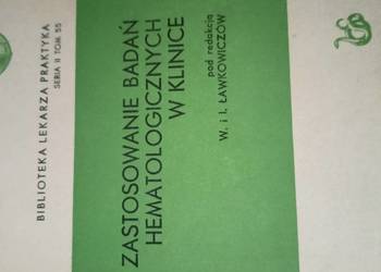 Zastosowanie badań hematologicznych książki wysyłka gratis Trójmiasto Sopot
