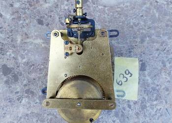 639 Mechanizm starego zegara Muhlheim chodzik balansowy zerwana sprężyna