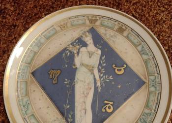 Talerz ozdobny Rosenthal znak Zodiaku Panna VIRGIO