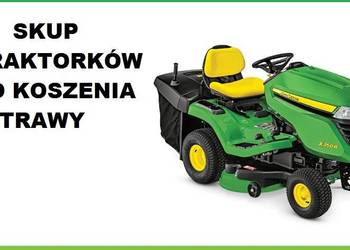 SKUP TRAKTORKÓW DO KOSZENIA TRAWY TRAKTORKI OGRODOWE *W KAŻDYM STANIE*