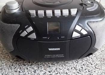 Radiomagnetofon +CD Watson RR5875M  paczlomat 10 zł paczkomat w cenie