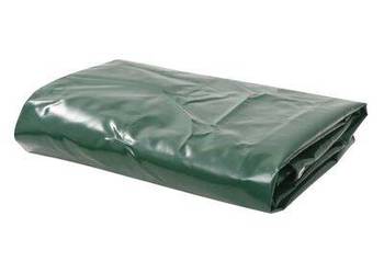 vidaXL Plandeka 650 g/m², 3 x 6 m, zielona(43822)