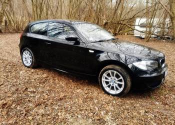 BMW 116i Czarne w oryginalnym lakierze ALU