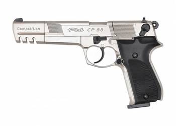 Pistolet wiatrówka Walther CP88 Competition nikiel 4,5 mm D.