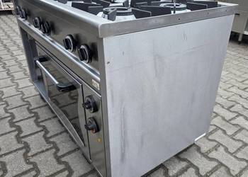 Kuchnia Gazowa 6 Pal. Piekarnik Elekt EGAZ M.1350 N