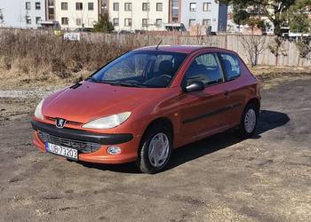 Peugeot 206 1.4 benzyna 75 koni 228 tyś przebiegu