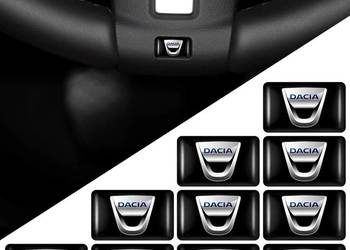 Naklejka Dacia 3D auto tuning, logo, emblemat, znaczek