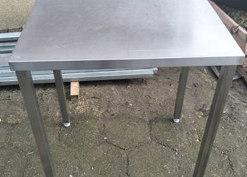 Stół gastronomiczny ze stali nierdzewnej 80x65x85