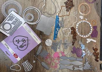 zestaw wykrojników wykrojniki do scrapbookingu