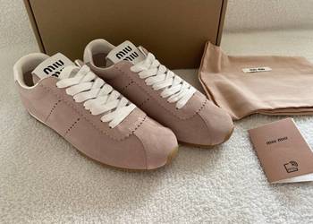 Sneakersy Miu Miu Plume