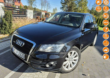 Audi Q5 xenon led navi chromy KAMERA ładny HYBRYDA quattro 8R (2008-)