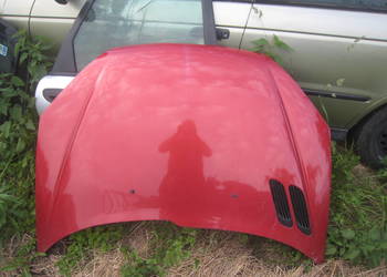 Maska pokrywa silnika  Peugeot 206 98- Bordowa EKQ