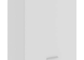 Szafka wisząca biała 50x31x60 cm materiał drewnopochodny WM-801260
