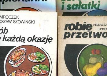 6 książek kulinarnych - Zupy ,Desery,Zapiekanki ....