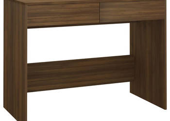 Biurko brązowy dąb 101x50x765 cm materiał drewnopochodny WM-812998