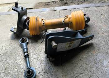 Mocowanie do glebogryzarki+ wałek WOM+ śruba rzymska do traktora Kubota