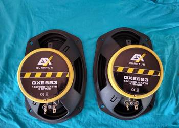 Esx QXE693 głośniki trójdrożne 6x9cala 150W Rms CAR AUDIO