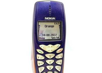 Telefon Nokia 3510i Granatowa Orange