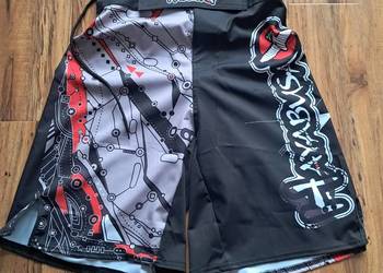 nowe spodenki sportowe chyba na wzrost 150 cm, szerokość w pasie bez rozcią