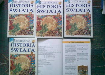 Ilustrowana Historia Świata - 5 tomów