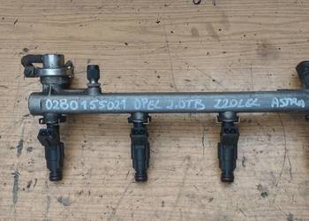 OPEL ASTRA H 2,0 turbo Z20LEL listwa wtryskowa wtryski 0280156021