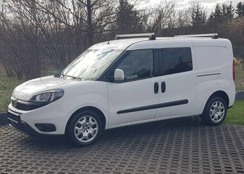 Fiat Doblo MAXI 5 OSÓB DŁUGI KLIMA 6-BIEGÓW KRAJOWY I-WŁAŚCICIEL