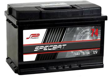 Akumulator 74Ah 670A EN Specbat P+