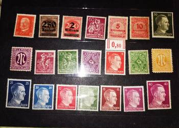 Znaczki niemieckie zestaw 1