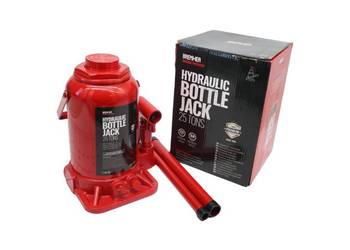 PODNOŚNIK Hydrauliczny 1-Tłokowy Słupkowy Butelkowy 25 TON BREMHER [4667]