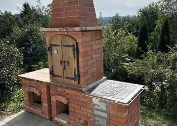 Kuchnia ogrodowa grill wędzarnia