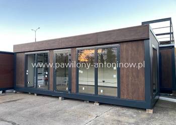 NOWY Pawilon Fryzjerski KONTENER Kosmetyczny 8x3 - PRODUCENT