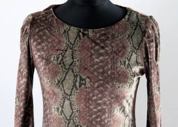 Nowa wężowa sukienka, r. M 38