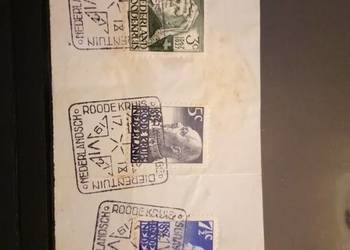 seria znaczków holenderskich - 1927 pierwszy obieg