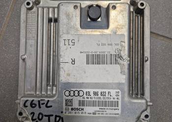 Audi A6 C6 Lift 2.0 sterownik silnika 03L906022FL 0281015018
