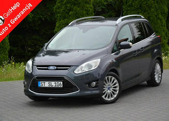 Ford Grand C-MAX bi-Xenon Navi Skóry el.Klapa Sony Keyles go Park Assist 2…