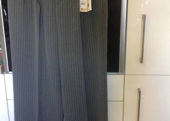 Spodnie Szare w Cienki Prążek Damskie PART TWO COPENHAGEN rozm S- S/M NOWE